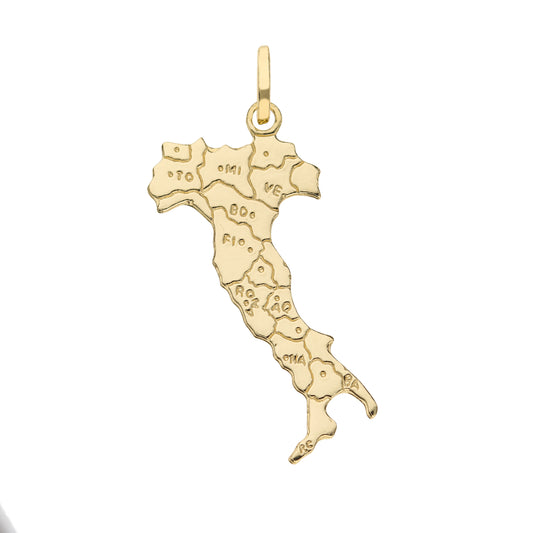 18k Gold Italy Pendant